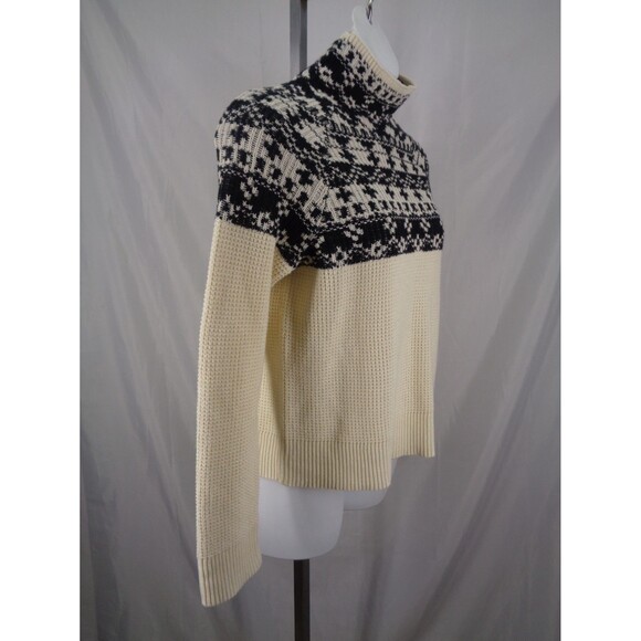Columbia Pine Street Jacquard Pullover Sweater Size XL Fair Isle Turtleneck New - Picture 5 of 13